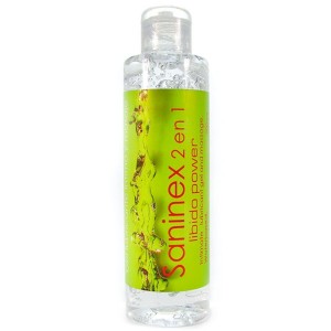 Lubricant 2 IN 1 "LIBIDO POWER" 200 ml by SANINEX