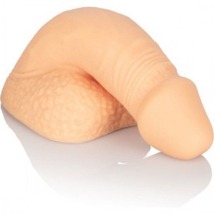 Flesh-colored 12.75-cm Packing Silicone Penis by CALEXOTICS