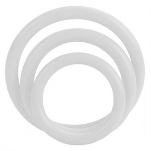 Tris di anelli in silicone fluorescente di CALEX