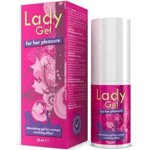 Female stimulating gel with warm effect "LADY GEL" 30 ml