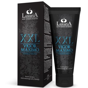 Elasticizing penis massage cream "XXL VIGOR MAXIMO" 75 ml by LUXURIA
