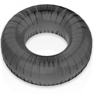 4.5 cm flexible phallic ring "PR07" Black by POWERING