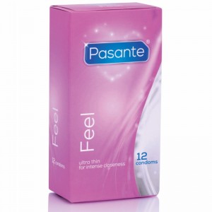 Sensitive thin condom 12 units by PASANTE