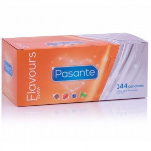 Taste flavored condoms 144 units by PASANTE