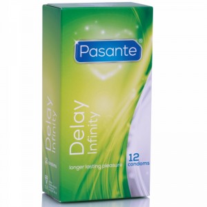 Preservativi ritardanti DELAY Infinity 12 unità di PASANTE