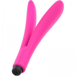 Pink Multifunctional Double Vibrator by OHMAMA
