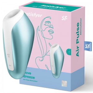 LOVE BREEZE Air Pulse Ice blue clitoral sucker by SATISFYER