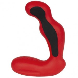 Prostate massager for electrical stimulation "Silicone FUSION Habanero" by ELECTRASTIM