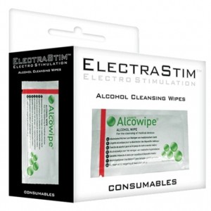 Box of 10 sterile wipes of ELECTRASTIM