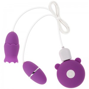 Vibrating egg and clitoral stimulator from OHMAMA