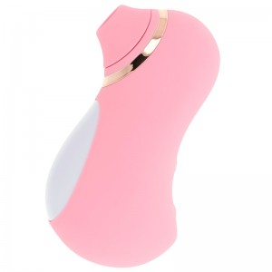 Pink vibrating tongue clitoral stimulator from OHMAMA