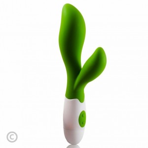 OWEN Green Rabbit Vibrator by PRETTY LOVE