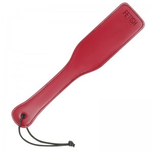Red spanker with stitching by FETISH SUBMISSIVE DARK ROOM