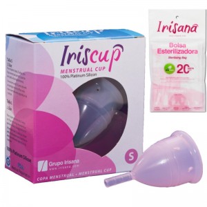 Pink Small Menstrual Cup by IRISCUP
