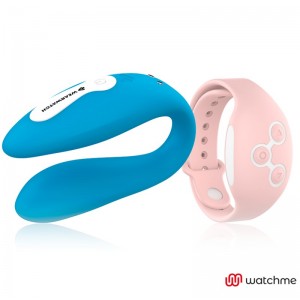 WATCHME Heavenly/Pink Remote Control Dual Vibrator by WEARWATCH