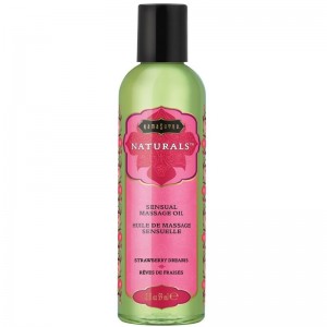 Massage Oil "NATURALS" Strawberry 59 ml by KAMASUTRA