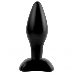 Plug anale Small in silicone nero della serie ANAL FANTASY di PIPEDREAM