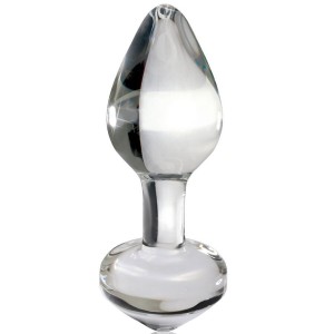 ICICLES N°44 transparent glass anal plug by PIPEDREAM