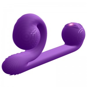 Purple Multifunction Vibrator from SNAIL VIBE