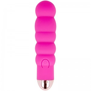 Mini shaped vibrator Model 6 Pink by DOLCE VITA