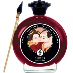 Body Painting with Strawberry and Champagne Flavor 100 ml by SHUNGA