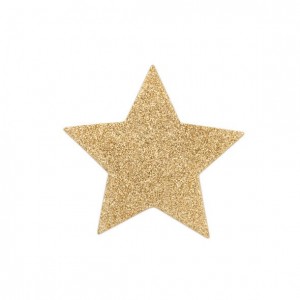 Copricapezzoli stelle dorate della serie FLASH di BIJOUX INDISCRETS