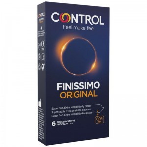 Finissimo Original 6 units thin condoms by CONTROL