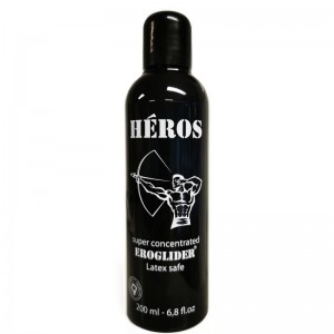 Silicone-based lubricant "Eroglider" 200 ml by HÉROS