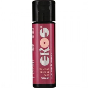 GLIDE AND CARE silicone-based lubricant for women 30 ml by EROS