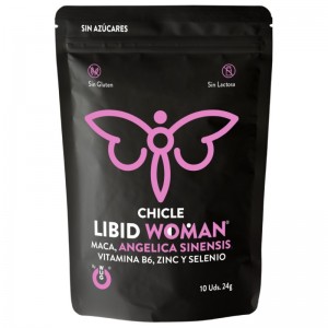"LIBID WOMEN" female libido enhancement gum 10 units by WUG