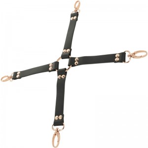 Hog tie in faux leather by COQUETTE CHIC DESIRE