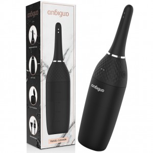 Automatic travel intimate shower black color by ANBIGUO