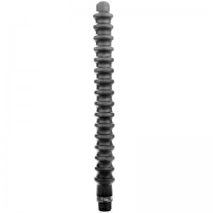 MEGA RIPPLE anal shower nozzle 28.5 cm by ALL BLACK