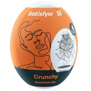 Crunchy Egg Masturbator by SATISFYER