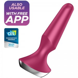 Vibratore anale PLUG ILICIOUS 2 color bacca by SATISFYER