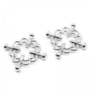 Metal FLOWER nipple clamps from OHMAMA