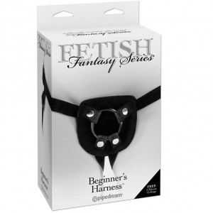 Strap-on harness for beginners from the FANTASY FETISH series by PIPEDREAM
