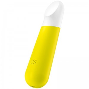Vibrating clitoral stimulator ULTRA POWER BULLET 4 Yellow by SATISFYER