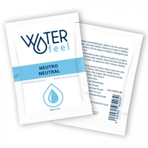 Lubrificante gel monodose base acqua 6 ml di WATERFEEL