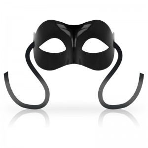 Maschera classica veneziana nera di OHMAMA