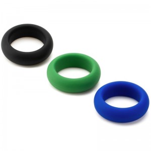 Set anelli fallici in silicone con diversa compressione di JE JOUE