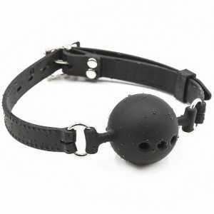 Breathable Silicone Ball Gag Size S by OHMAMA FETISH