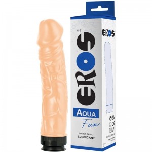 Water-based lubricant in container in the shape of a realistic phallus 23.5 cm "AQUA FUN" by EROS