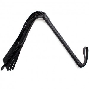 Flogger 48.5 cm with textured handle by OHMAMA FETISH
