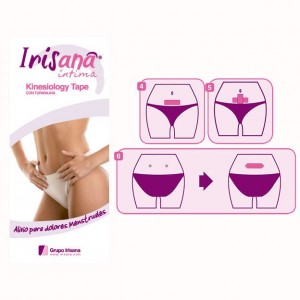 Elastic adhesive bands for menstrual cramps Kinesiology bands IRISANA