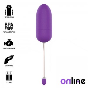 Purple vibrating ovum from ONLINE