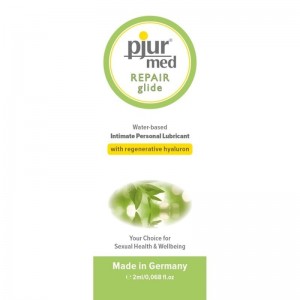 Water-based lubricant "REPAIR GLIDE" 1.5 ml by PJUR MED