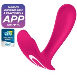TOP SECRET Pink Wearable Vibrator by SATISFYER