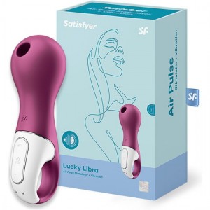 LUCKY LIBRA pulsed air stimulator and vibrator from SATISFYER
