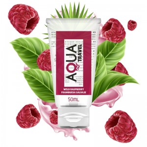 Wild Raspberry Aroma Lubricant 50 ml by AQUA TRAVEL